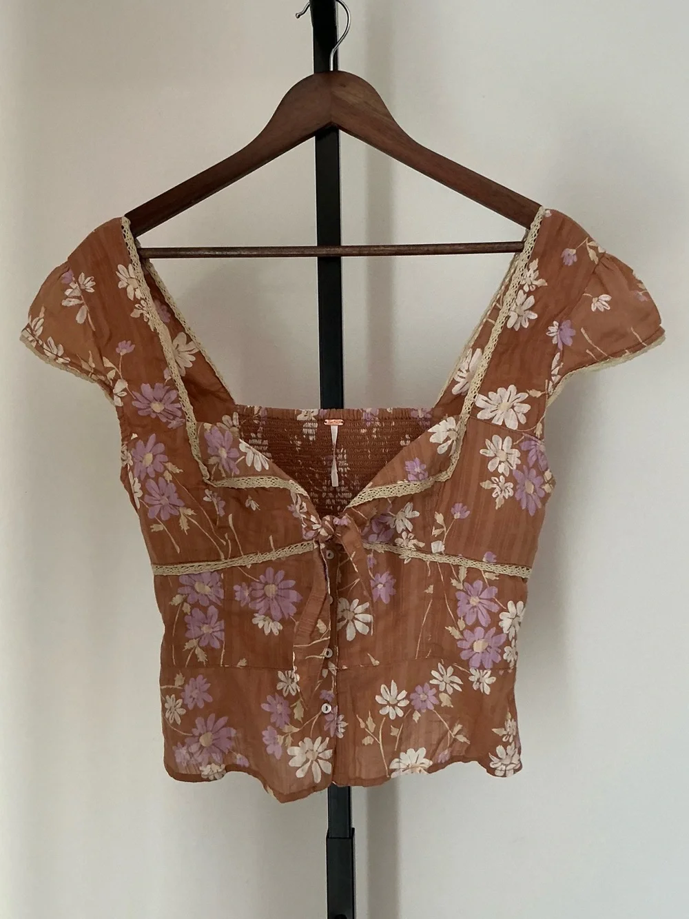 🆕 Free People | 100% Cotton Call Me Baby Blouse - Boho
